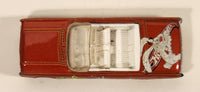 2004 Hot Wheels Cereal Crunchers '64 Lincoln Continental Convertible Red Die Cast Toy Car Vehicle
