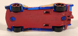 2022 Hot Wheels HW Race Team Hi-Tech Missile Transparent Blue Die Cast Toy Car Vehicle