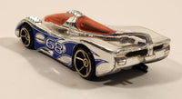 2011 Hot Wheels Mid-Air Madness Power Pistons Chrome Die Cast Toy Car Vehicle
