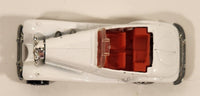 1990 Hot Wheels Mercedes 540K White Die Cast Toy Classic Car Vehicle