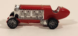 2002 Hot Wheels First Editions Torpedo Jones Red Die Cast Toy Car Vehicle No Driver