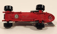 2002 Hot Wheels First Editions Torpedo Jones Red Die Cast Toy Car Vehicle No Driver