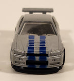 2020 Hot Wheels Fast & Furious Nissan Skyline GT-R R34 Silver Die Cast Toy Car Vehicle