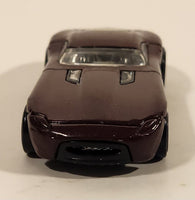 2009 Hot Wheels Fast FeLion Burgundy Maroon Dark Red Die Cast Toy Car Vehicle