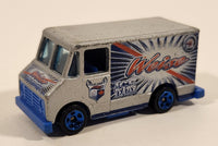 2003 Hot Wheels Carbonated Cruisers Combat Medic Delivery Truck Van Weise Ice Teazers Soda Silver Die Cast Toy Car Vehicle