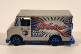 2003 Hot Wheels Carbonated Cruisers Combat Medic Delivery Truck Van Weise Ice Teazers Soda Silver Die Cast Toy Car Vehicle