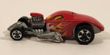 2010 Hot Wheels HW Hot Rods 1/4 Mile Coupe Red Die Cast Toy Car Vehicle