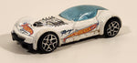 2004 Hot Wheels Truckin' Transporters Ballistik White Die Cast Toy Car Vehicle