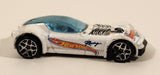 2004 Hot Wheels Truckin' Transporters Ballistik White Die Cast Toy Car Vehicle