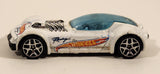 2004 Hot Wheels Truckin' Transporters Ballistik White Die Cast Toy Car Vehicle