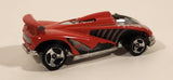 2001 Hot Wheels Shark Pack Speed Shark Red Die Cast Toy Car Vehicle