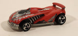 2001 Hot Wheels Shark Pack Speed Shark Red Die Cast Toy Car Vehicle