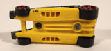 2013 Hot Wheels Triple Track Twister Honda Racer Black Yellow Die Cast Toy Race Car Vehicle