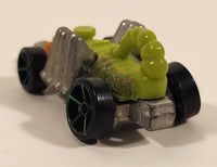 2011 Hot Wheels Thrill Racers - Cave Eevil Weevil Lime Green Die Cast Toy Car Vehicle