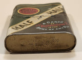 Antique 1930 The American Tobacco Company Burley & Bright Genuine Roll Cut Tobacco Half And Half A Cargo Of Contentment In The Bowl Of Any Ripe Tin Container