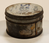 Vintage Snap Hand Cleaner "Cleans Dirty Hands" Small Trial Size Tin Metal Container