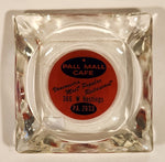 Rare Vintage 1950s Pall Mall Cafe Vancouver's Most Popular Restaurant 366 W. Hastings Glass Ashtray
