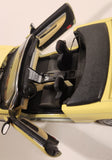Maisto Ford Thunderbird Yellow 1/18 Scale Die Cast Toy Car Vehicle with Opening Doors Hood Trunk
