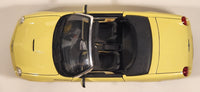 Maisto Ford Thunderbird Yellow 1/18 Scale Die Cast Toy Car Vehicle with Opening Doors Hood Trunk