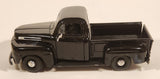 Maisto 1948 Ford F1 Pickup Truck Black 1/24 Scale Die Cast Toy Car Vehicle with Opening Tailgate