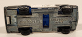Vintage Majorette No. 240 Chevrolet Impala N31 Police Black and White 1/69 Scale Die Cast Toy Car Vehicle with Opening Doors