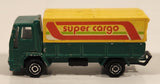 Vintage Majorette No. 241 - 245 Ford Truck Super Cargo Green and Yellow 1/100 Scale Die Cast Toy Car Vehicle