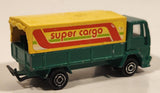 Vintage Majorette No. 241 - 245 Ford Truck Super Cargo Green and Yellow 1/100 Scale Die Cast Toy Car Vehicle