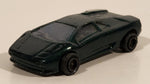 Vintage Majorette No. 219 Lamborghini Diablo Painted Green 1/58 Scale Die Cast Toy Car Vehicle