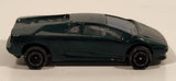 Vintage Majorette No. 219 Lamborghini Diablo Painted Green 1/58 Scale Die Cast Toy Car Vehicle