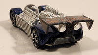 2001 Hot Wheels First Editions Krazy 8s Metalflake Blue Die Cast Toy Car Vehicle