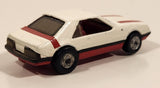 Vintage Hot Wheels The Hot Ones 1979 Ford Mustang Cobra Painted White Die Cast Toy Car Vehicle