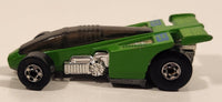 1992 Hot Wheels Shadow Jet F-3 Inter Cooled Green Die Cast Toy Race Car Vehicle