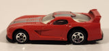 2001 Hot Wheels First Editions Dodge Viper GTS-R Enamel Red Die Cast Toy Car Vehicle