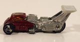 1998 Hot Wheels First Editions Whatta Drag Metallic Dark Red Die Cast Toy Car Vehicle