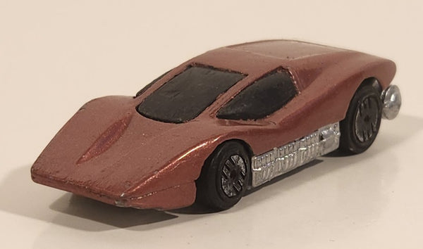 1974 Hot Wheels Large Charge Silver Painted Red Brown Die Cast Toy Car Vehicle