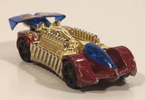 2004 Hot Wheels Track Aces Krazy 8s Red Die Cast Toy Car Vehicle
