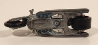 2005 Hot Wheels First Editions Realistix Airy 8 Metalflake Silver Motorcycle Die Cast Toy Vehicle