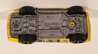 2010 Hot Wheels Faster Than Ever Corvette Grand Sport Yellow Die Cast Toy Car Vehicle
