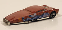 2005 Hot Wheels Wild Cats Slikt Back Orange Die Cast Toy Car Vehicle