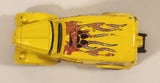 2005 Hot Wheels Asphalt Jungle Anglia Panel Truck Yellow Die Cast Toy Car Vehicle with Opening Hood