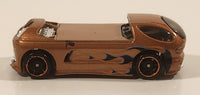 2009 Hot Wheels HW Designs Deora II Metalflake Copper Die Cast Toy Car Vehicle