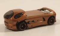 2009 Hot Wheels HW Designs Deora II Metalflake Copper Die Cast Toy Car Vehicle