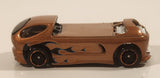 2009 Hot Wheels HW Designs Deora II Metalflake Copper Die Cast Toy Car Vehicle