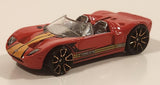2012 Hot Wheels Faster Than Ever Ford GTX1 Red Die Cast Toy Car Vehicle
