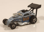 2006 Hot Wheels Fiat 500c Metalflake Sky Blue Die Cast Toy Race Car Vehicle