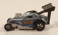2006 Hot Wheels Fiat 500c Metalflake Sky Blue Die Cast Toy Race Car Vehicle