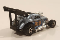 2006 Hot Wheels Fiat 500c Metalflake Sky Blue Die Cast Toy Race Car Vehicle