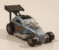 2006 Hot Wheels Fiat 500c Metalflake Sky Blue Die Cast Toy Race Car Vehicle