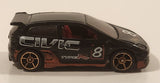 2006 Hot Wheels Honda Civic Type R Black Die Cast Toy Car Vehicle