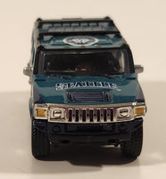 2004 Fleer Collectibles MLB Baseball Seattle Mariners Hummer H2 Die Cast Toy Car Vehicle with Rubber Tires